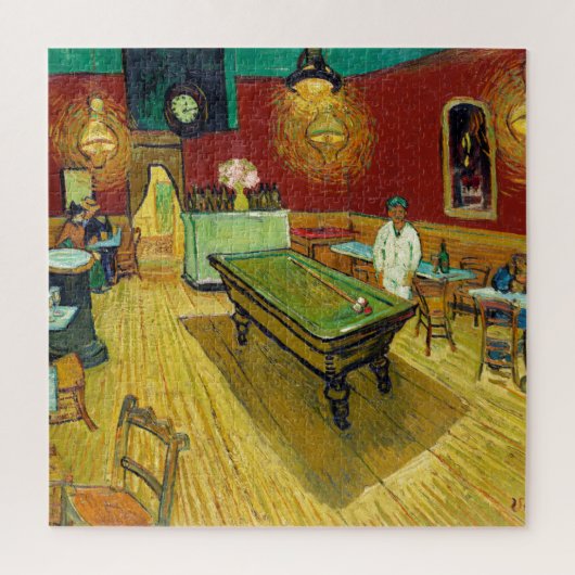 Night Cafe - Vincent van Gogh schilderende Art Legpuzzel (Verticaal)
