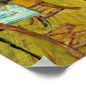 Night Cafe - Vincent van Gogh schilderende Art Poster (Hoek)