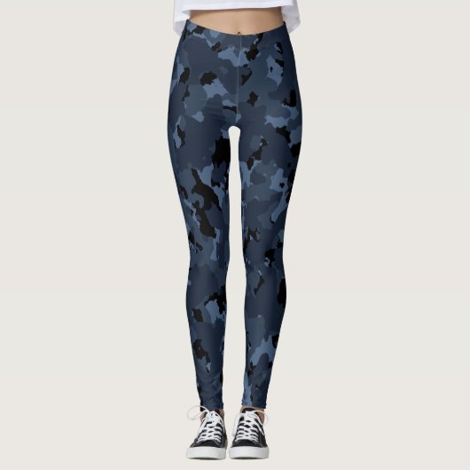 Night Camo Leggings (Voorkant)