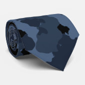 Night Camo Stropdas (Opgerold)