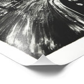 Night Canal Foto Afdruk (Hoek)