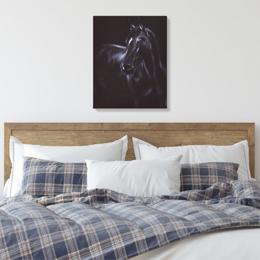Night Canvas Afdruk (Insitu (Slaapkamer))