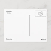 Night carrousel briefkaart (Achterkant)