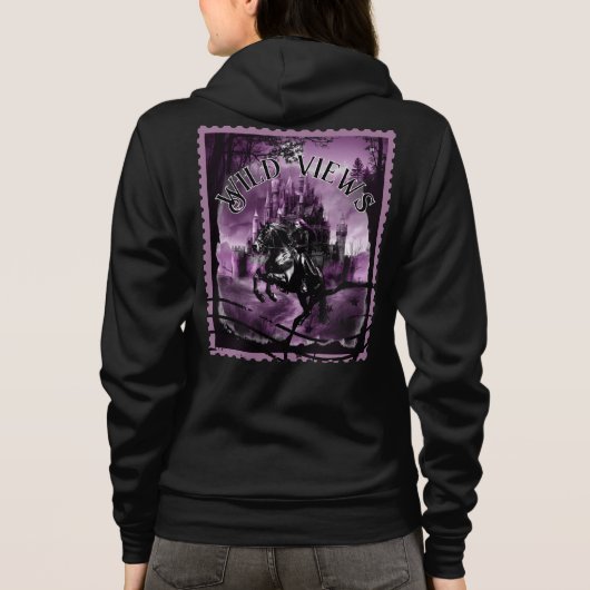 Night Castle Stamp Hoodie (Achterkant)