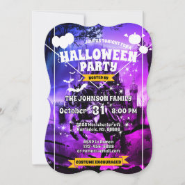 Night Castle Stamp Kaart