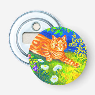 Night Cat Button Flesopener