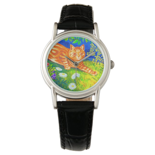 Night Cat Horloge (Voorkant)