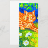 Night Cat Kaart (Voorkant / Achterkant)