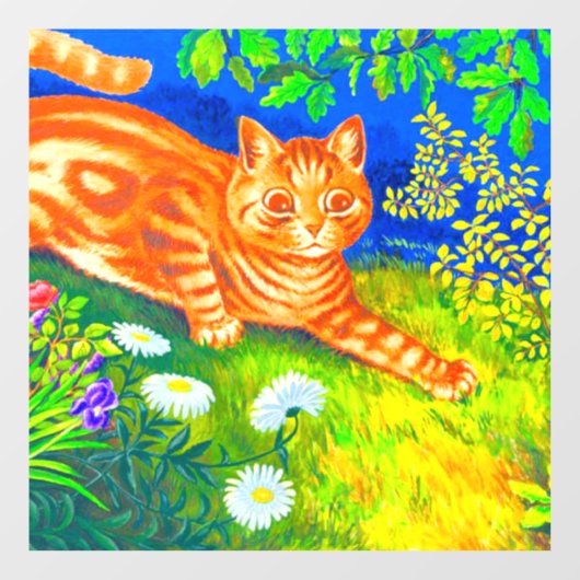Night Cat Raamsticker (Vel)