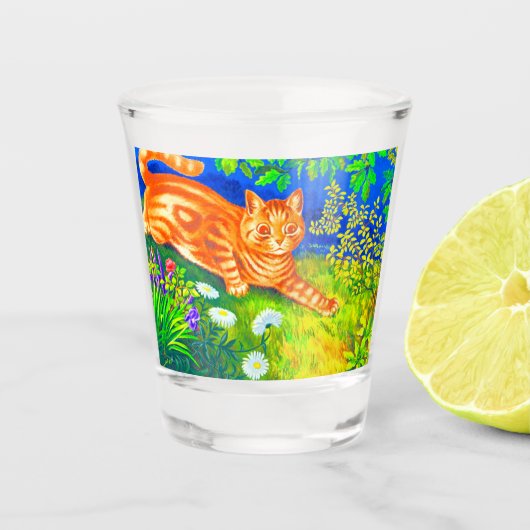 Night Cat Shot Glas (Voorkant)