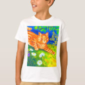 Night Cat T-shirt (Voorkant)