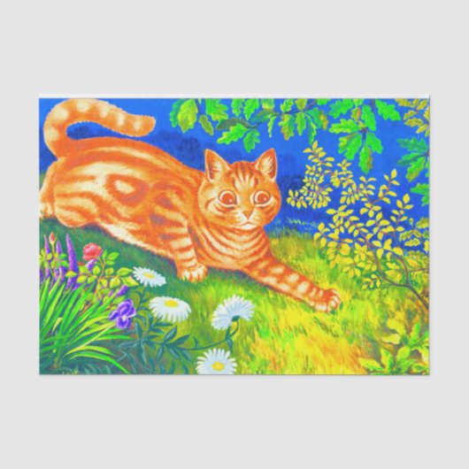Night Cat Tissuepapier (Voorkant)