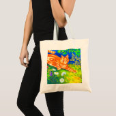 Night Cat Tote Bag (Voorkant (product))