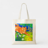 Night Cat Tote Bag (Achterkant)