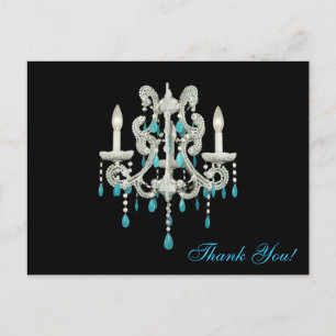 Night Chandelier ~ Briefkaart