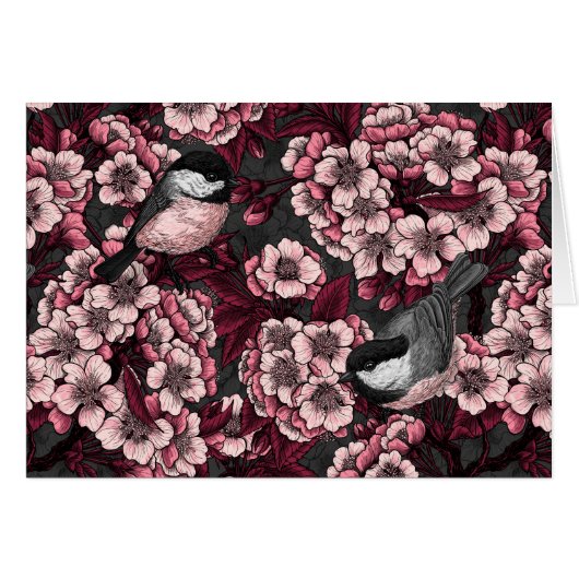 Night cherry tuin (Voorkant Horizontaal)