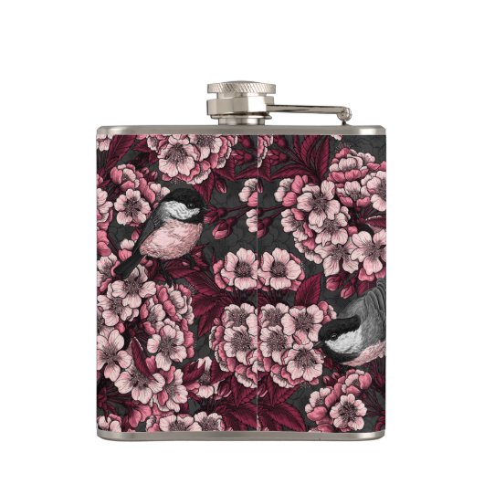 Night cherry tuin heupfles (Achterkant)