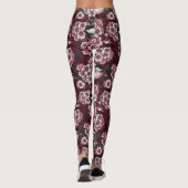 Night cherry tuin leggings (Achterkant)
