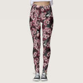 Night cherry tuin leggings (Voorkant)