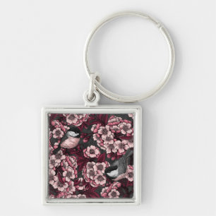 Night cherry tuin sleutelhanger