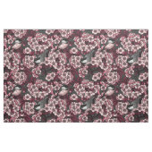Night cherry tuin stof (Yard (91,4 cm))