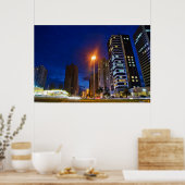Night City Lonrina Poster (Keuken)