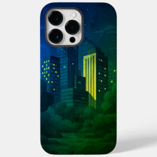 Night City Skyline Case-Mate iPhone 14 Pro Max Hoesje