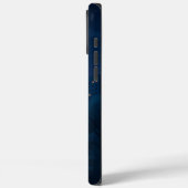 Night City Skyline Case-Mate iPhone Case (Achterkant / Links)