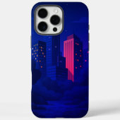 Night City Skyline Case-Mate iPhone Case (Achterkant)