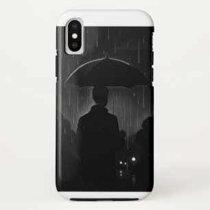 Night City Skyline Hoesje-Mate iPhone Case