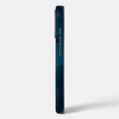 Night City Skyline Hoesje-Mate iPhone Case (Achterkant / Links)