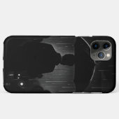Night City Skyline Hoesje-Mate iPhone Case (Achterkant (horizontaal))