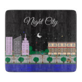 Night City Snijplank (Voorkant)