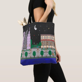 Night City Tote Bag