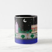 Night City Tweekleurige Koffiemok (Center)