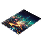 Night Cityscape Notebook Notitieboek (Linkerzijde)