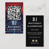 Night Club Professional DJ's Visitekaartje (Voorkant / Achterkant)