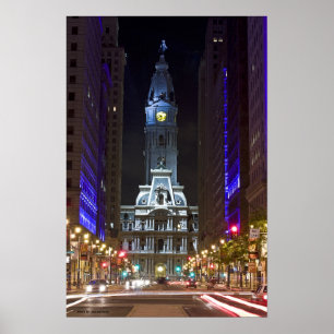 Night Color Bread St Canvas Poster