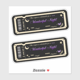  Night coupon Sticker