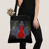 Night Creep (met achtergrond) Tote Bag (Dichtbij)