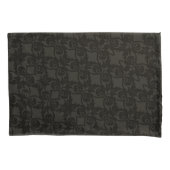 Night Damask Bows omkeerbaar Kussensloop (Voorkant)