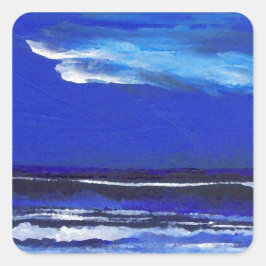 Night Dance Cricket Diane Ocean Art Vierkante Sticker