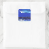 Night Dance Cricket Diane Ocean Art Vierkante Sticker (Tas)