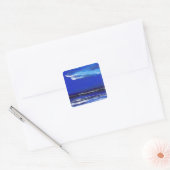 Night Dance Cricket Diane Ocean Art Vierkante Sticker (Envelop)