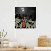 Night Demon Poster (Keuken)