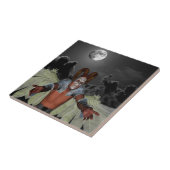 Night Demon Tegeltje (Zijkant)