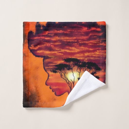 Night Desire - Fantasy Bad Handdoek (Wasdoekje)