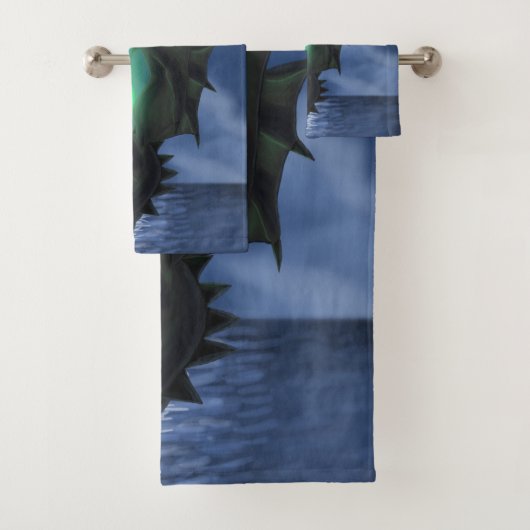 Night Dragon Bad Handdoek (Insitu)