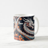 night dragon coffee mug koffiemok (Voorkant rechts)