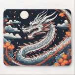 night dragon mouse pad muismat<br><div class="desc">night dragon mouse pad</div>